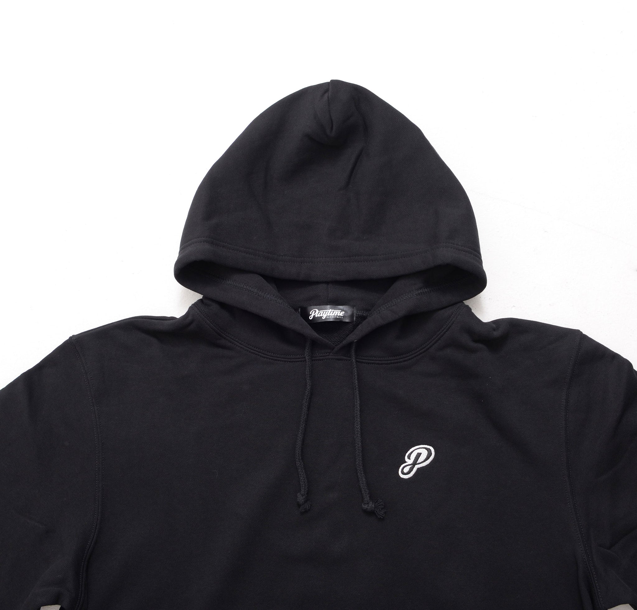 パーカー・フーディ BACK HOODIE BLACKUP】Two-Way Zipper Drawstring Hoodie (BLACKUP/パーカー